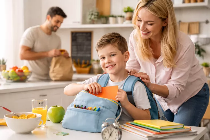 Uşağı qışqırmadan  15 dəqiqəyə məktəbə  necə yola salmaq olar?