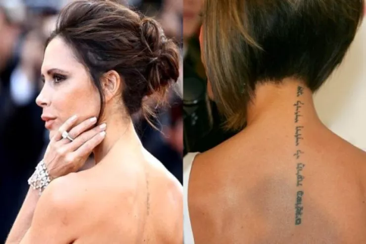 Devid Bekhemin həyat yoldaşı bütün döymələrini  sildirdi