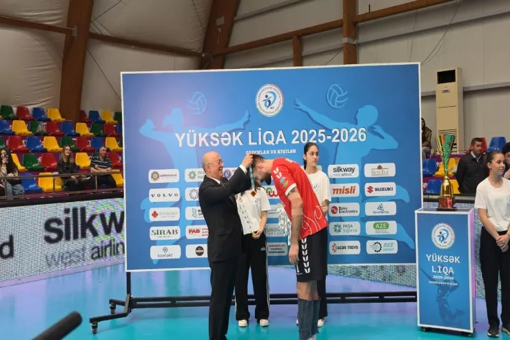 "Xilasedici" komandası voleybol üzrə Azərbaycan çempionu oldu - FOTO 