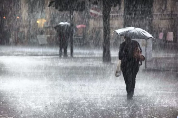 Hazırda bu rayonlara  güclü yağış yağır  - Faktiki HAVA 