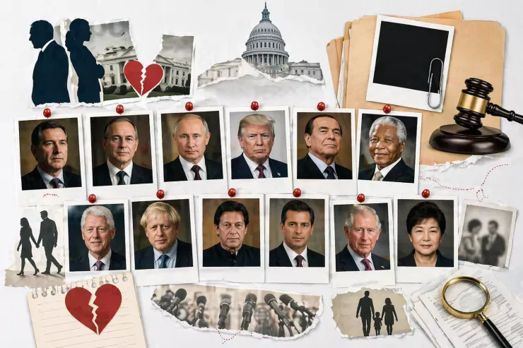 Boşanan prezidentlər:  Vəzifələri onları qoruya bilmədi – SİYAHI 