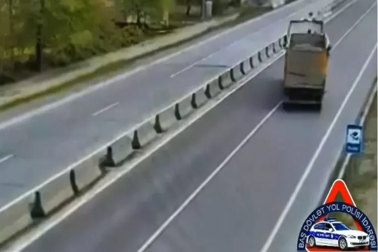 Nöqsanları gizlətmək üçün ağlagəlməz yola əl atan  sürücü həbs olundu - VİDEO 