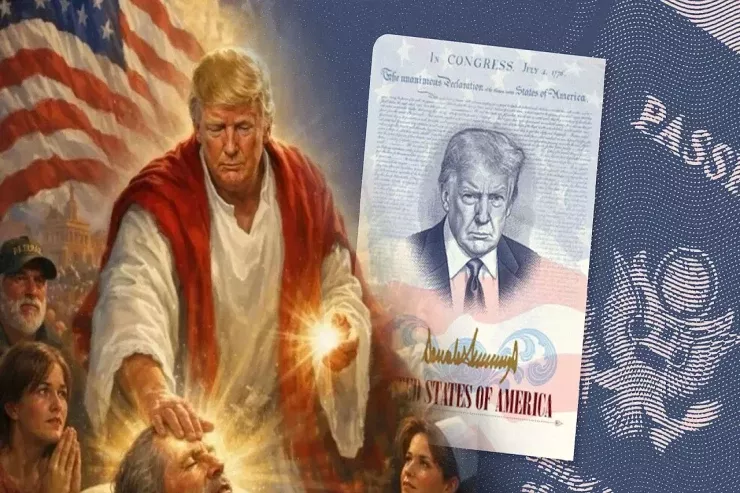 Trampın pasportdakı şəkli  ilk deyil: Absurd şeylərə şəkilləri əlavə edilən  liderlər