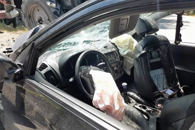 Qaxda ağır qəza: azyaşlı öldü,  4 nəfər yaralandı - YENİLƏNİB 