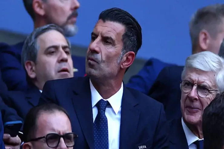 "İnfantino  dərhal getməlidir"   - Futbol əfsanəsi Fiqudan FİFA prezidentinə sərt TƏNQİD 