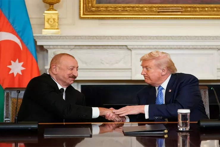 Prezident İlham Əliyev ABŞ prezidenti Donald Trampa məktub ünvanladı