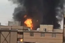 Tehranda  elə yanğın oldu ki... ölən və yaralılar var