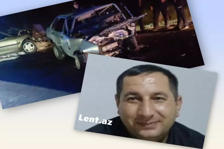 İcra başçısının  qəzada ölən sürücüsüsün FOTOSU + VİDEO 