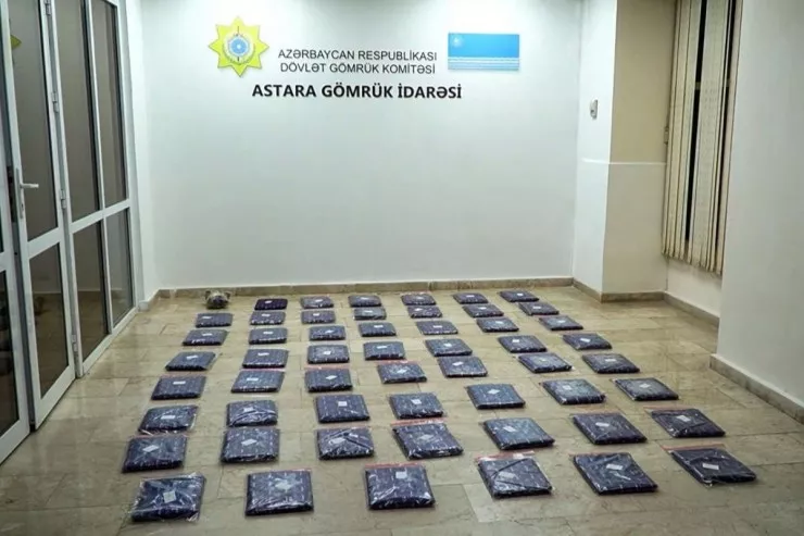 İrandan Rusiyaya aparılan bibərin arasında  25 kilodan çox narkotik  aşkarlandı - VİDEO 