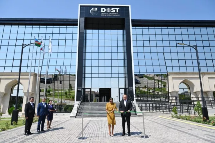 Prezident və xanımı Naxçıvan Regional DOST Mərkəzini açdı  - FOTO  + VİDEO 