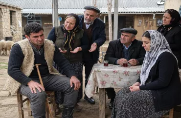 Qohumlarının aldığı arvaddan...