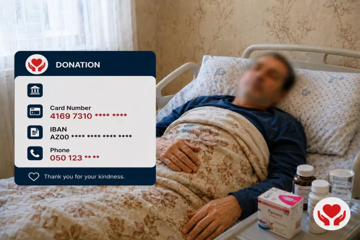 Tiktok-da  dələduzluq edən TUTULDU: xəstəyə yığdığı yardımı  özünə götürdü