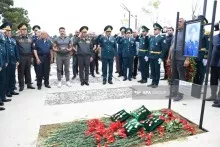 Abbasəli Novruzov dəfn edildi:  yasa generallar gəldi - FOTOLENT  - YENİLƏNİB 