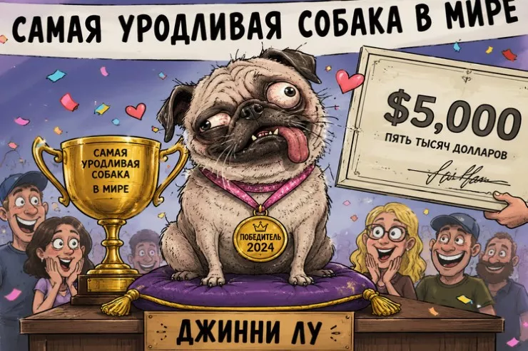 Dünyanın ən çirkin iti  5000 dollar qazandı - 4 il əvvəl ətini yemək istəyirdilər