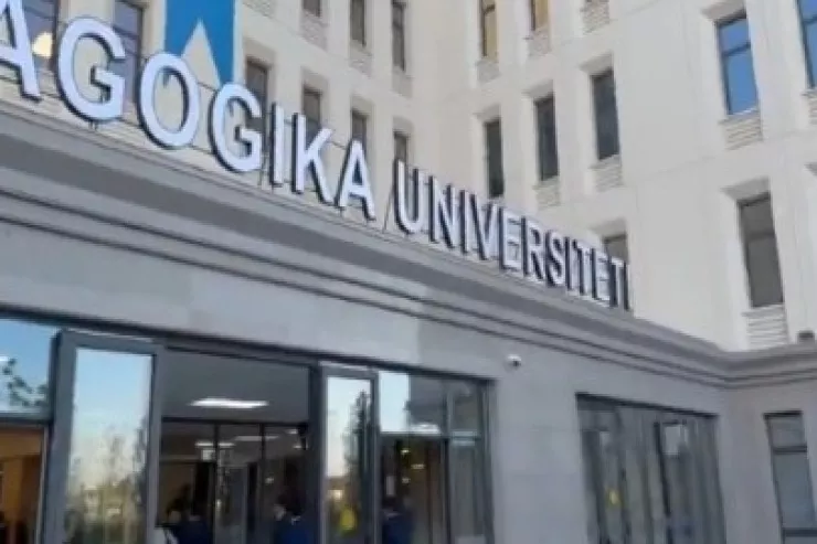 Nizami Gəncəvi adına Özbəkistan Milli Pedoqoji Universitetinin yeni binası - VİDEO 