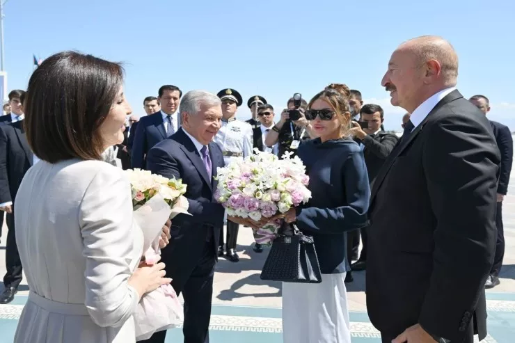 Prezident İlham Əliyevin Özbəkistan səfərindən MARAQLI FOTOLAR 