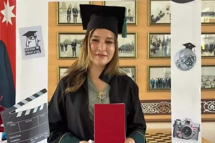 Şəhid anası universitetə qəbul oldu 