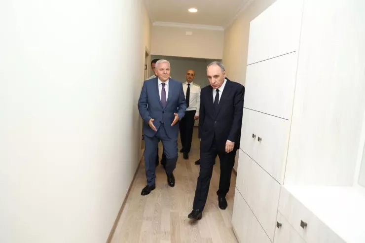 Şəkidə prokurorların xidməti evləri  istifadəyə verildi