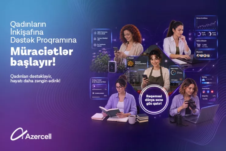 "Azercell" qadınları dəstəkləyən müsabiqə elan edir