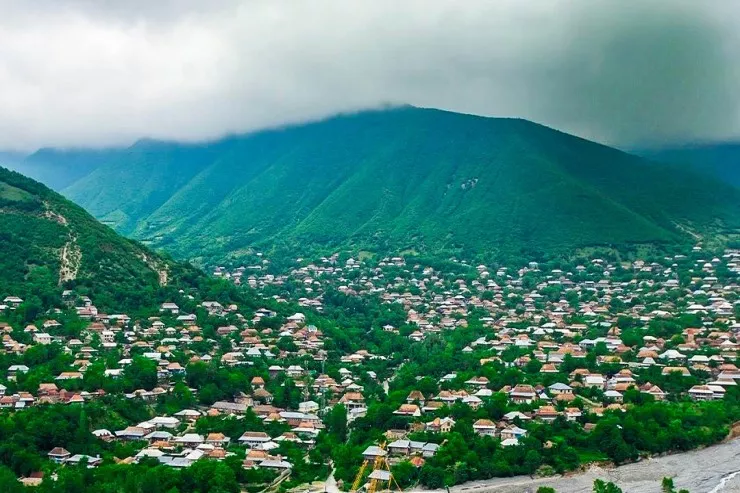 Şəkidə dağa qalxan xarici turisti itlər parçaladı - VİDEO 