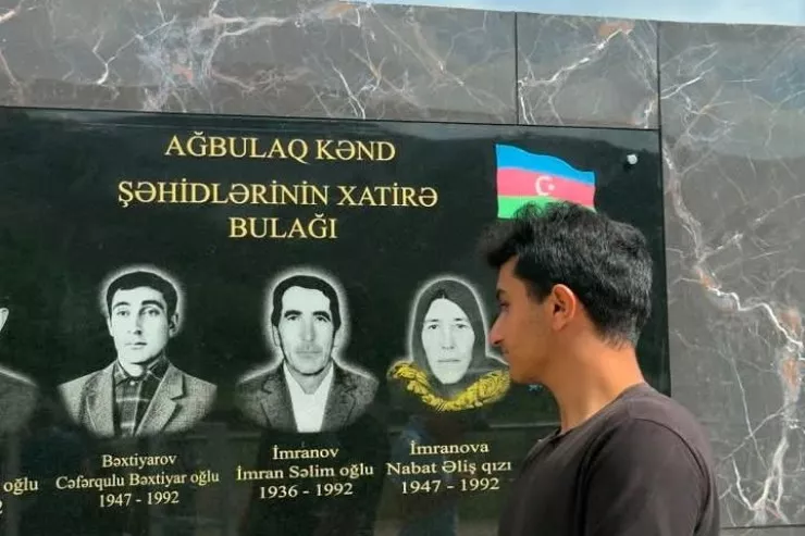 Ağbulaqda “Xatirə bulağı”  açıldı -FOTOLENT 