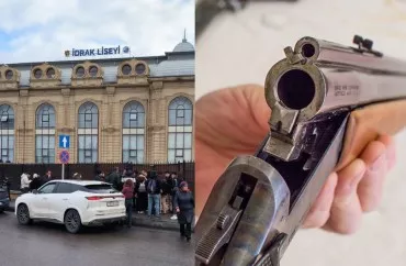 Müəllimini güllələyən  şagirdi...