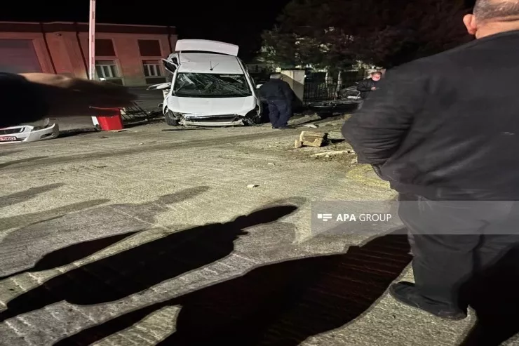 Ağcabədidə ağır qəza - Ölən və yaralananlar var 