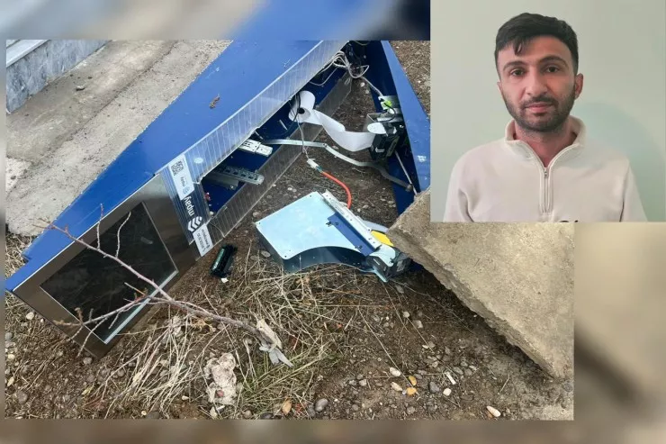 Naxçıvanda içində 10 minə  yaxın pul olan "Mpay" aparatı  oğurlandı