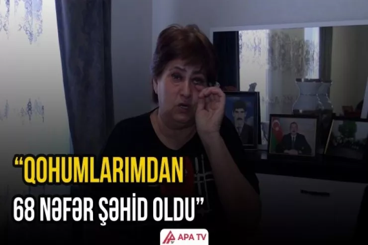 68 qohumu  şəhid olan Xocalı sakini DANIŞDI 