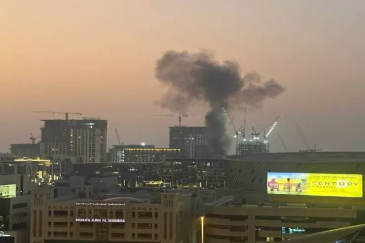 Dubaydakı ABŞ bazalarına hücum edilib - VİDEO 