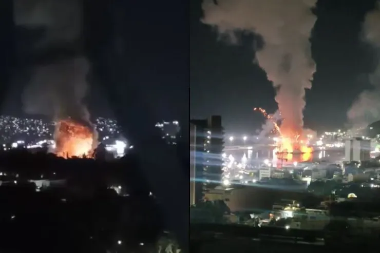 ABŞ Venesuelanı vurdu - VİDEO 