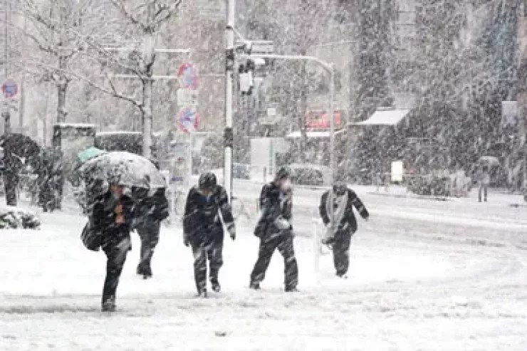 Bakıya güclü qar yağacaq,  çovğun olacaq - XƏBƏRDARLIQ