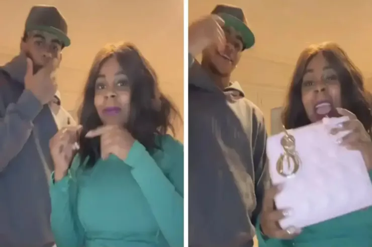 Lamin Yamaldan anasına dəbdəbəli  ad günü hədiyyəsi  