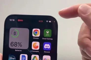 iPhone  ekranınızdakı narıncı və yaşıl nöqtələr nə deməkdir?