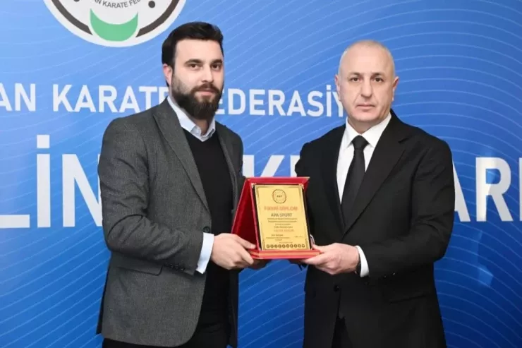 Karate Federasiyası “Apasport”u mükafatlandırdı 