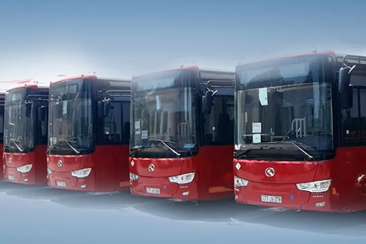 Bu marşrutlara yeni avtobuslar  verildi