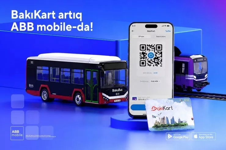 BakıKart artıq ABB mobile-da