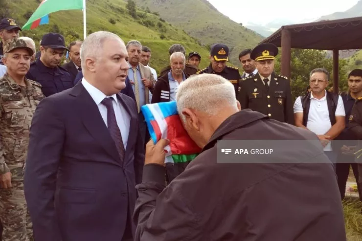 İtkin qadın şəhidin qalıqları  dəfn edildi