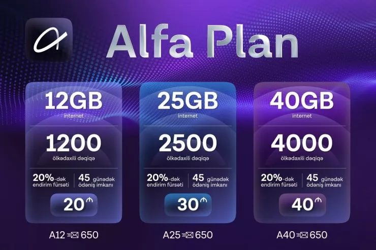 "Azercell" yeni nəsil “Alfa Plan” tariflərini təqdim edir