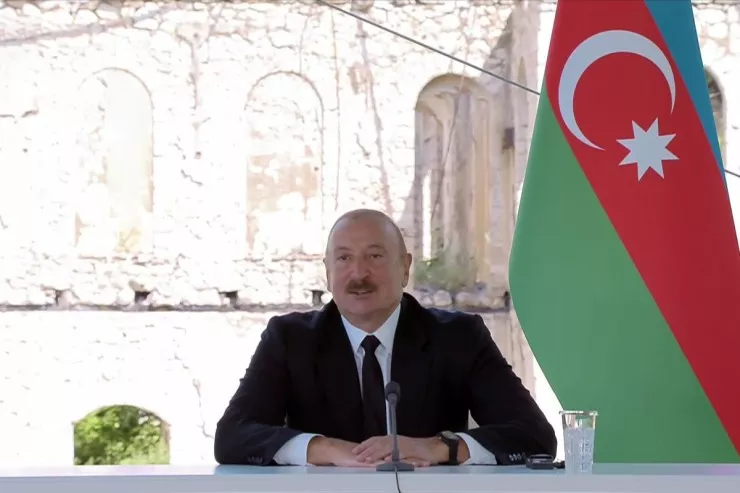 İlham Əliyev Qarabağa səfər etdiyi üçün Slovakiya dövlət başçısına təşəkkür edib 