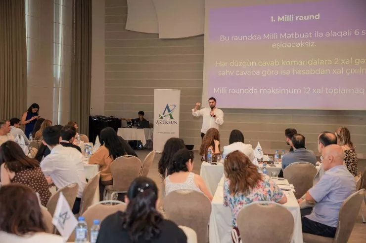 “Azərsun Holdinq” Milli mətbuat Günü münasibətilə tədbir keçirib