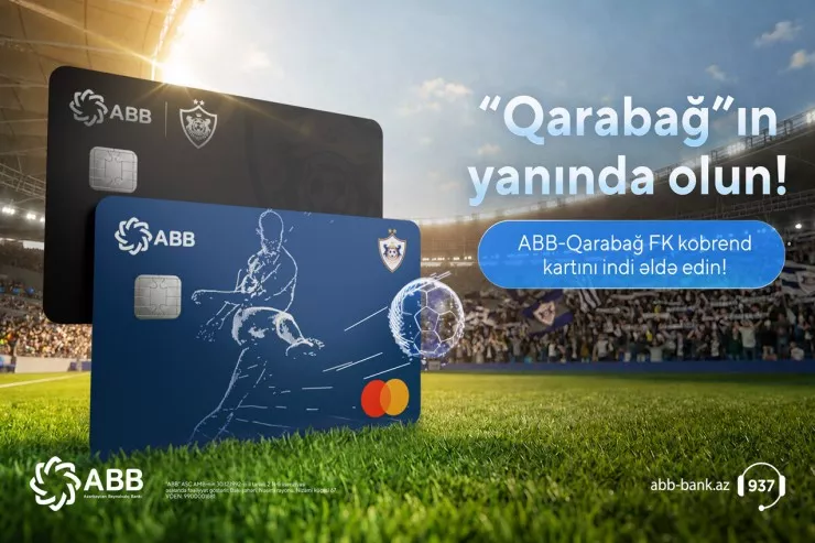 “ABB-Qarabağ FK” kobrend kartını artıq  ABB-dən sifariş etmək olar
