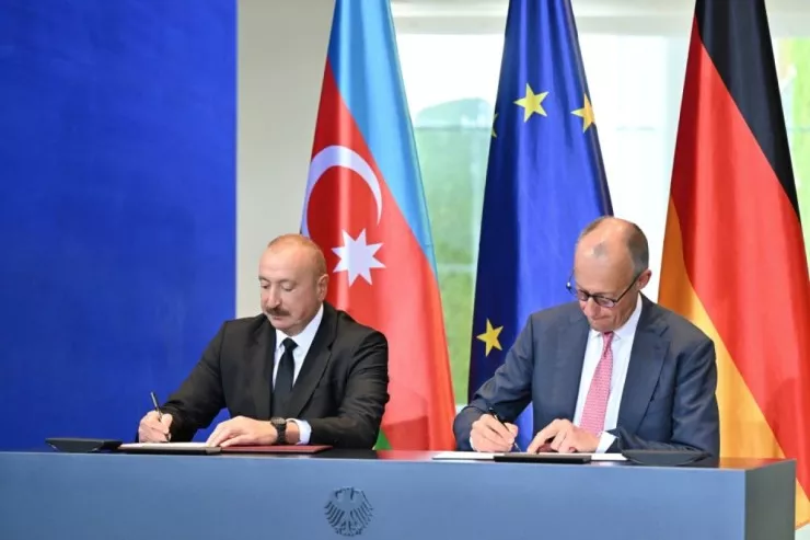 Azərbaycanla Almaniya arasında Birgə Bəyannamə imzalandı