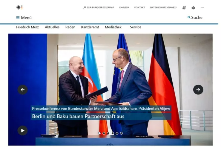 İlham Əliyevin Berlinə rəsmi səfəri DÜNYA MEDİASINDA 