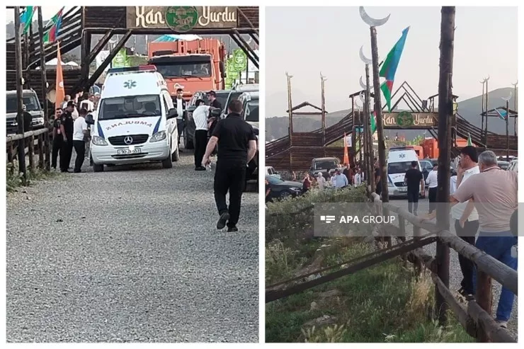 Milli Yaylaq Festivalında səhnə uçdu,  yaralılar var