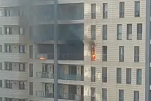 "Port Baku"da ev yandı - VİDEO  - YENİLƏNİB 
