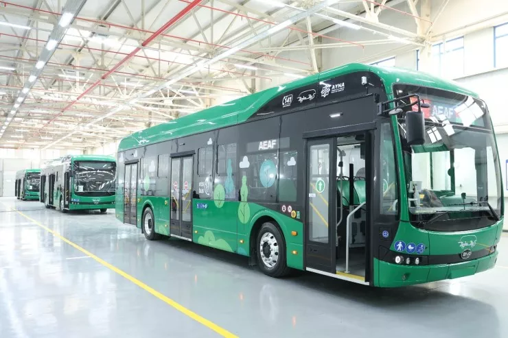 Bu marşruta da yeni avtobuslar  verilir