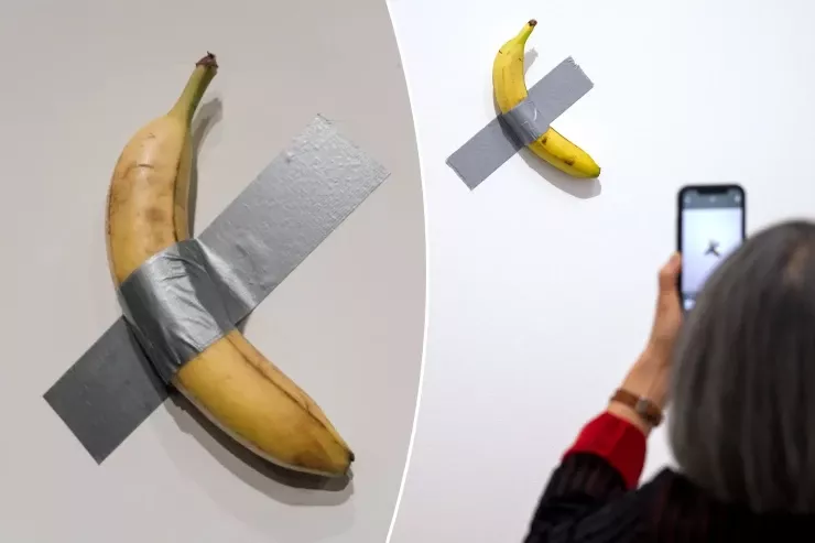 Muzeydəki 6 milyonluq  məşhur banan oğurlandı