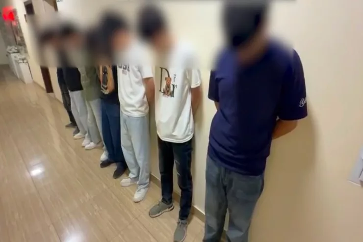Bakıda KÜTLƏVİ DAVA : 7 nəfər saxlanıldı - VİDEO  - YENİLƏNİB 