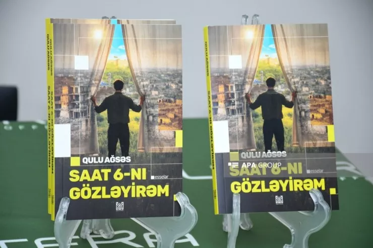 Qulu Ağsəsin “Saat 6-nı gözləyirəm”  kitabı təqdim olundu